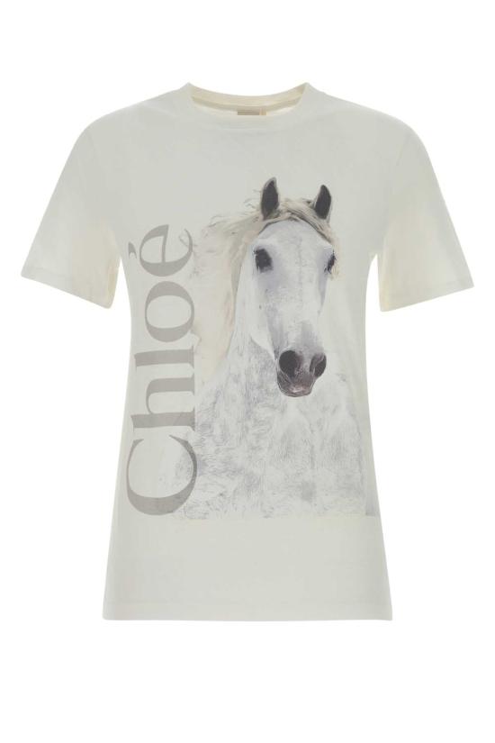 26SS 끌로에 폴로 티셔츠 CH26SJH11802 101 WHITE