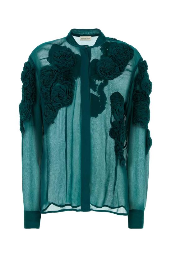 26SS 드리스 반 노튼 셔츠 2610107623376 508 GREEN