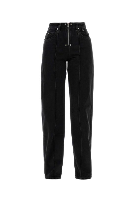 25FW 이자벨마랑 데님 팬츠 PA0621FAC4H01I 01BK BLACK