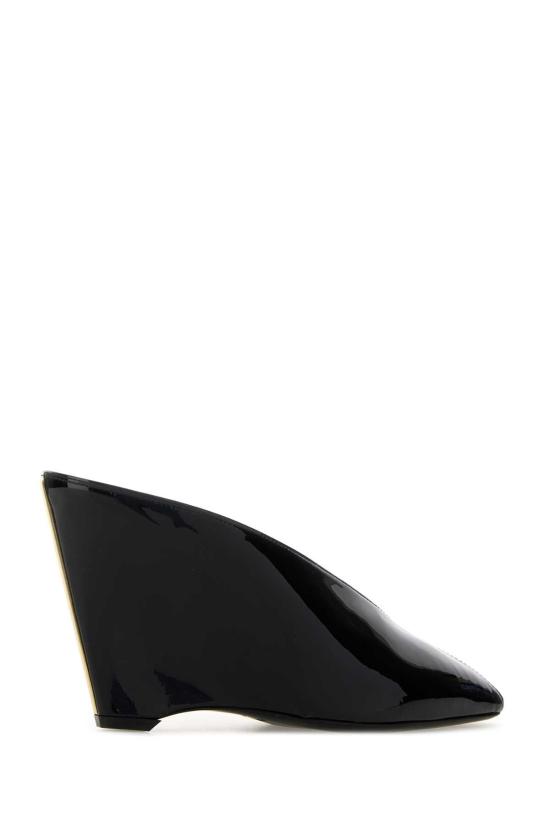 25FW 살바토레 페라가모 힐/펌프스 01K8747875721C NERBISNER BLACK - SALVATORE FERRAGAMO