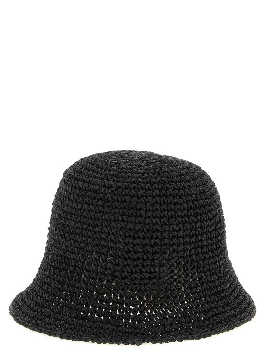 26SS 메종미셸 버킷햇 MA328261BM BLACK - MAISON MICHEL