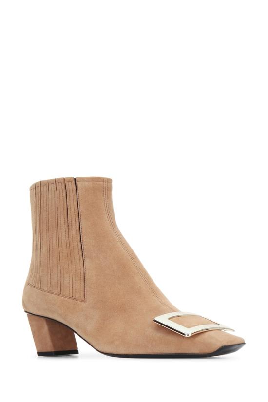 26FW 로저비비에 벨 비비에 벨벳 펌프스 RVW00630330HR0 S812 BEIGE - ROGER VIVIER