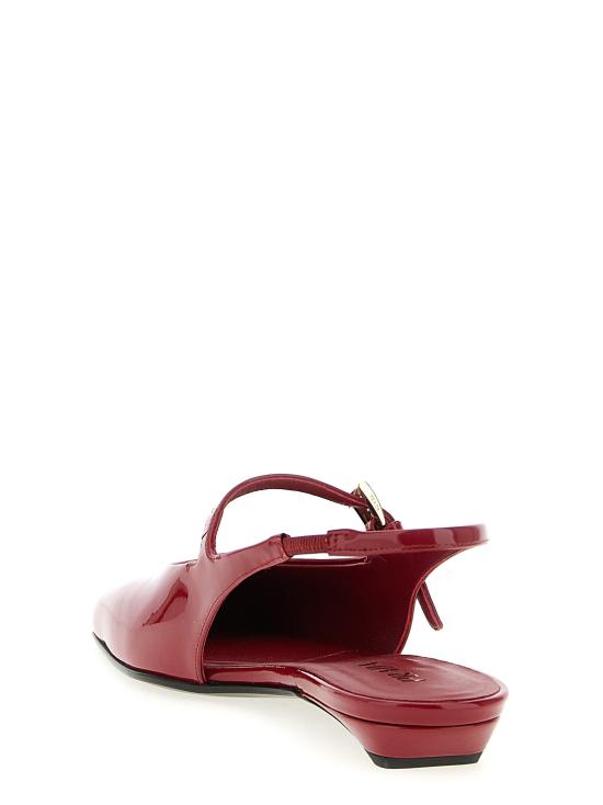  프라다 플랫 슈즈 PR313518BM RED - PRADA