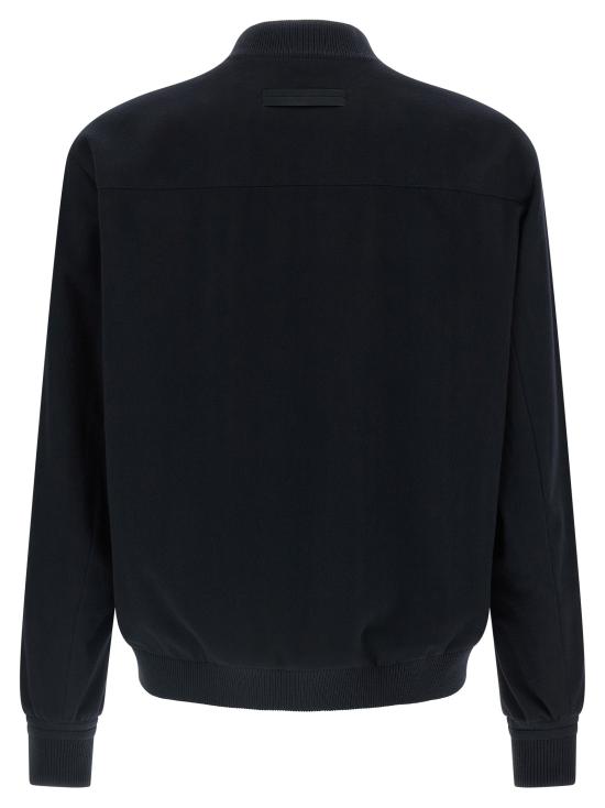 26FW 에르메네질도제냐 패딩 오아시스 캐시미어 봄버 재킷  재킷 블루 - ERMENEGILDO ZEGNA