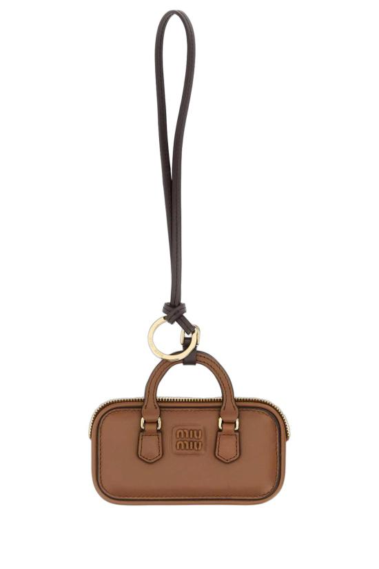 26SS 미우미우 아르카디 레더 트릭 5TL3562CWA F0046 BROWN