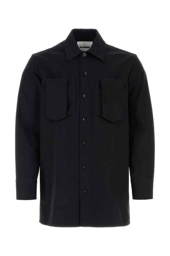  질샌더 셔츠 J22DL0101J45137 401 BLACK
