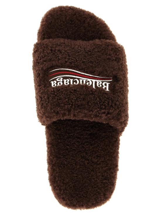 26FW 발렌시아가 뮬/슬리퍼 BA341397BM BROWN - BALENCIAGA