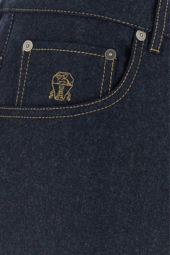 26FW 브루넬로 쿠치넬리 팬츠 M038PF1012 CDL36 NAVY - BRUNELLO CUCINELLI