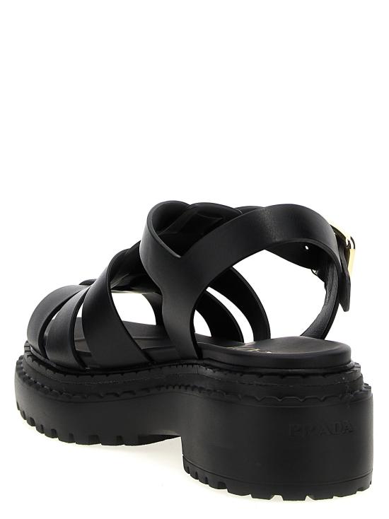  프라다 샌들 PR307026BM BLACK - PRADA