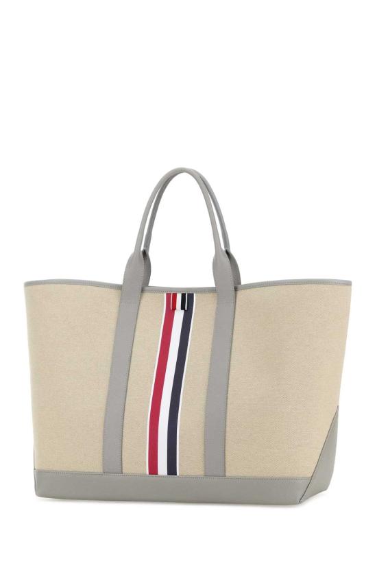 26SS 톰브라운 토트백 UAG261AF0492 055 BEIGE - THOM BROWNE