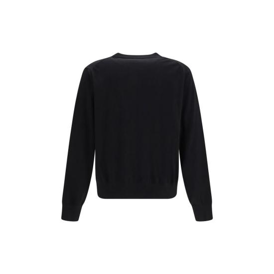 26FW 비비안웨스트우드 알렉스 오브 로고 크루넥 니트 VI27010012Y001VN402BB BLACK - VIVIENNE WESTWOOD