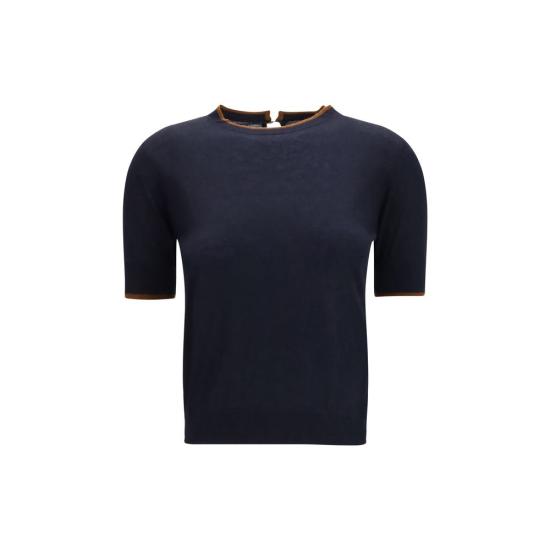26FW 막스마라 폴로 티셔츠 MA2626366081600014BB NAVY