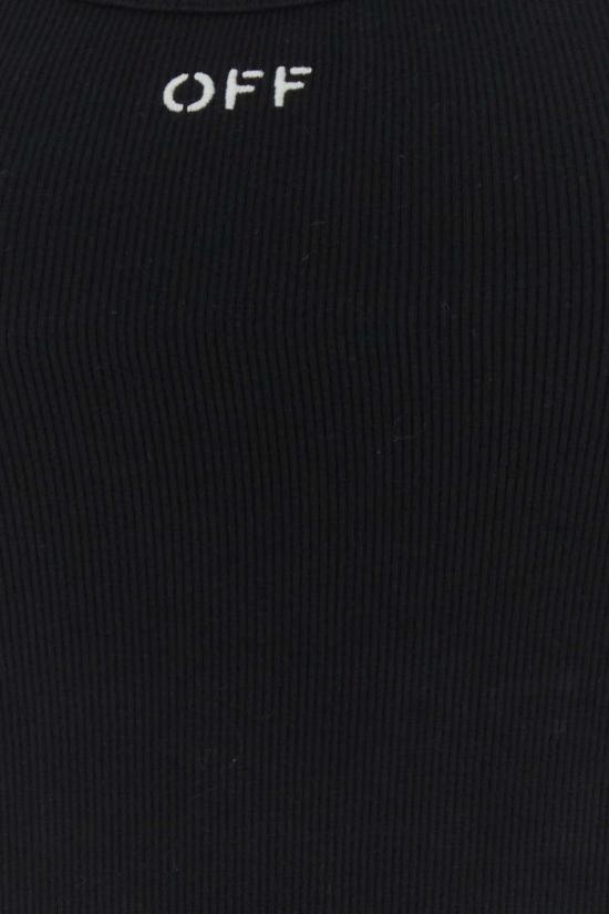 26FW 오프화이트 니트웨어 2FA00672T W003 BLACK - OFF WHITE