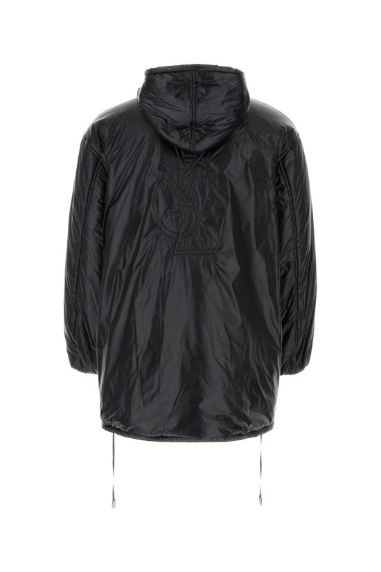  생로랑 카산드라 나일론 아노락 758264Y5F65 1000 BLACK - SAINT LAURENT