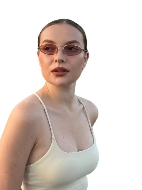 26SS 미우미우 선글라스 0MU A52S ZVN4I0 52 Miu Miu PINK - MIU MIU