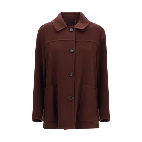 26FW 에스막스마라 코트 SM2629086011600017BB BORDEAUX
