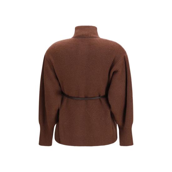 26FW 브루넬로 쿠치넬리 가디건 BRM16750836C9199BB BROWN - BRUNELLO CUCINELLI