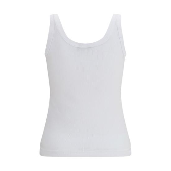 26FW 돌체앤가바나 민소매 티셔츠 DOF8W51TFU7AVW0800BB WHITE - DOLCE & GABBANA
