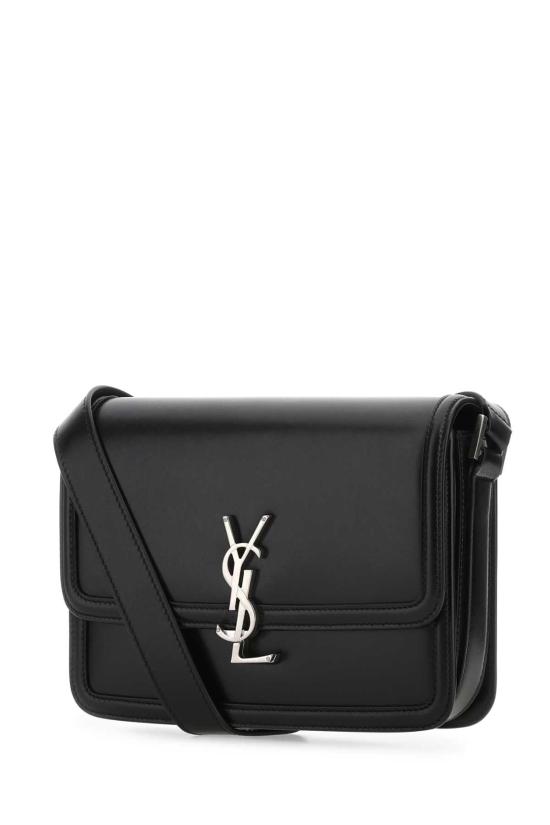  생로랑 스무스 레더 솔페리노 미디움 사첼백 7110390SX0E 1000 BLACK - SAINT LAURENT