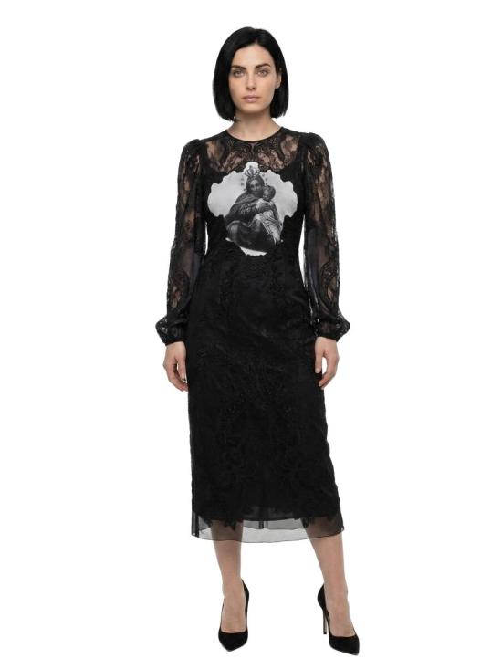  돌체앤가바나 원피스 DOF6E1LZHHMJPS8400SG BLACK