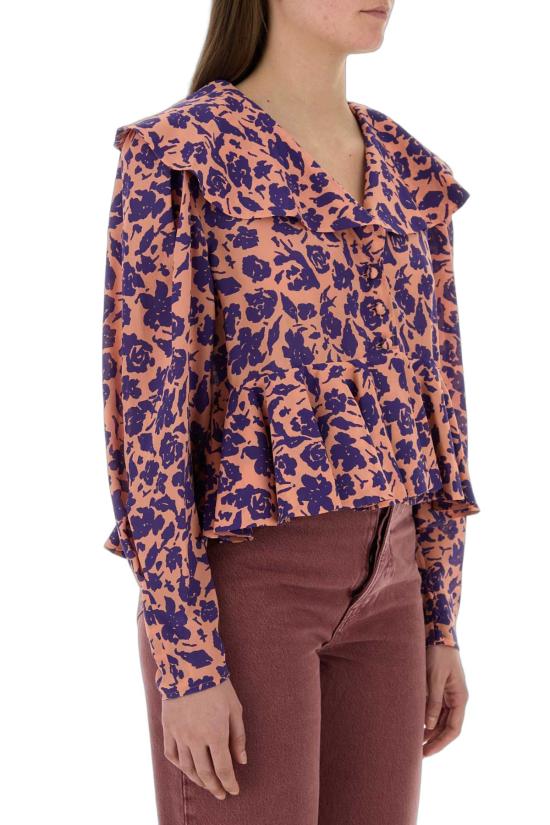 26SS 끌로에 블라우스 CH26SHT12307 9Q5 ORANGE - CHLOE
