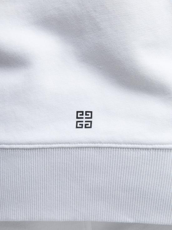  지방시 후드 티셔츠 GIBMJ0HC3YAC100SG WHITE - GIVENCHY