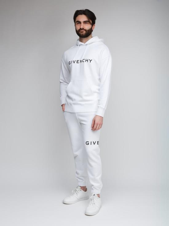  지방시 후드 티셔츠 GIBMJ0HC3YAC100SG WHITE - GIVENCHY