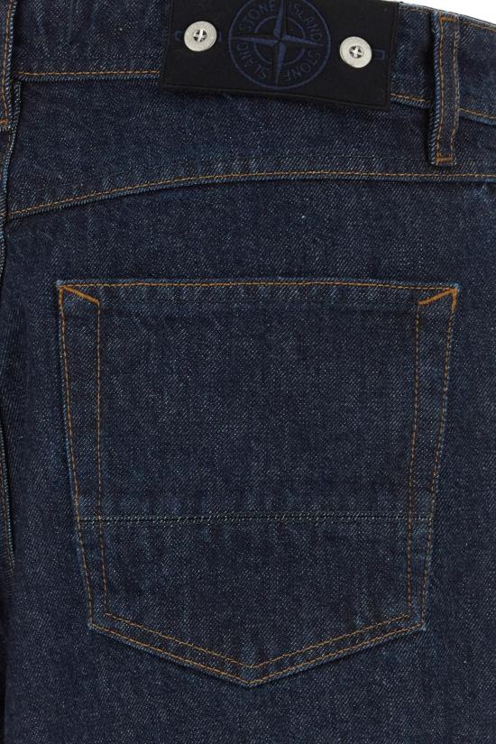  스톤 아일랜드 인디고 데님 로우 루즈핏 파이브 포켓 진 L1S14J100006S00J7 VJ201 NAVY - STONE ISLAND