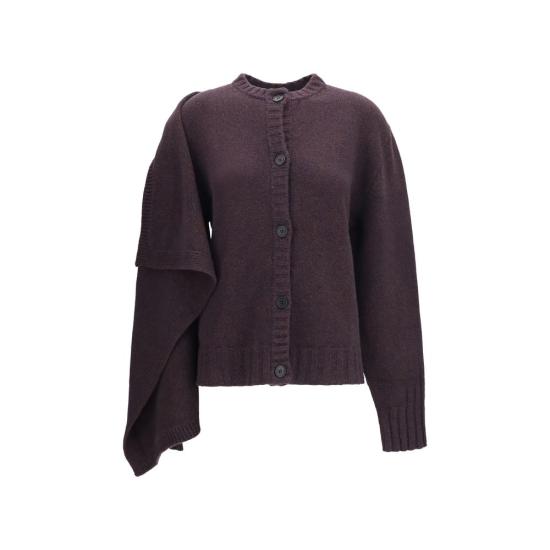 26FW 디 아티코 가디건 TH261WCD00018KWS012AA594BB BROWN