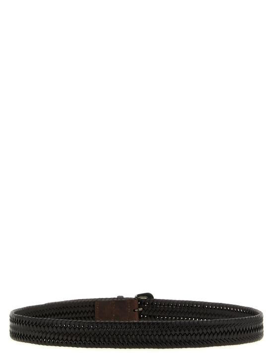 26FW 브루넬로 쿠치넬리 벨트 BR341055BM BROWN - BRUNELLO CUCINELLI