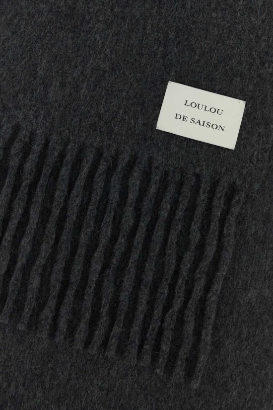 25FW 루루 드 세종 머플러/스카프 SANTO ANTHRACITEMELANGE GRAY - LOULOU DE SAISON