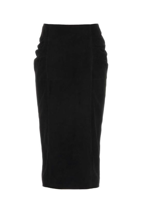 26SS 발렌티노 가라바니 스커트 8B0NI08AA6Q 0NO BLACK - VALENTINO GARAVANI