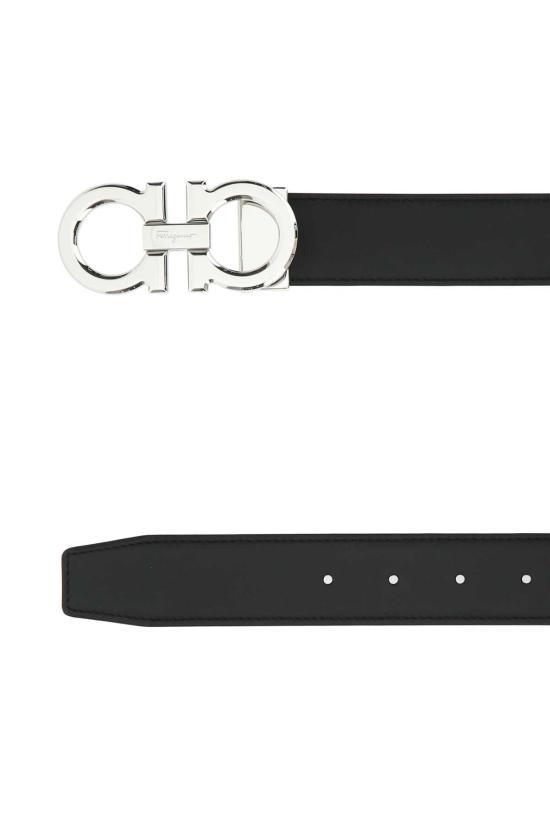 25FW 살바토레 페라가모 벨트 679710686671 NERHIC BLACK - SALVATORE FERRAGAMO