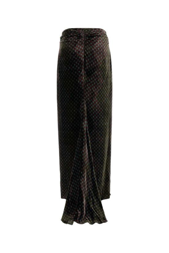 25FW 드리스 반 노튼 스커트 2520108362254 606 BLACK - DRIES VAN NOTEN