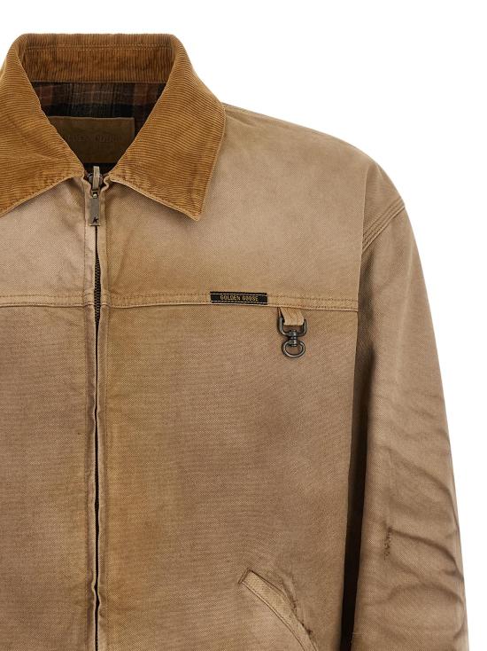 26FW 골든구스 자켓 GO341276BM BEIGE - GOLDEN GOOSE