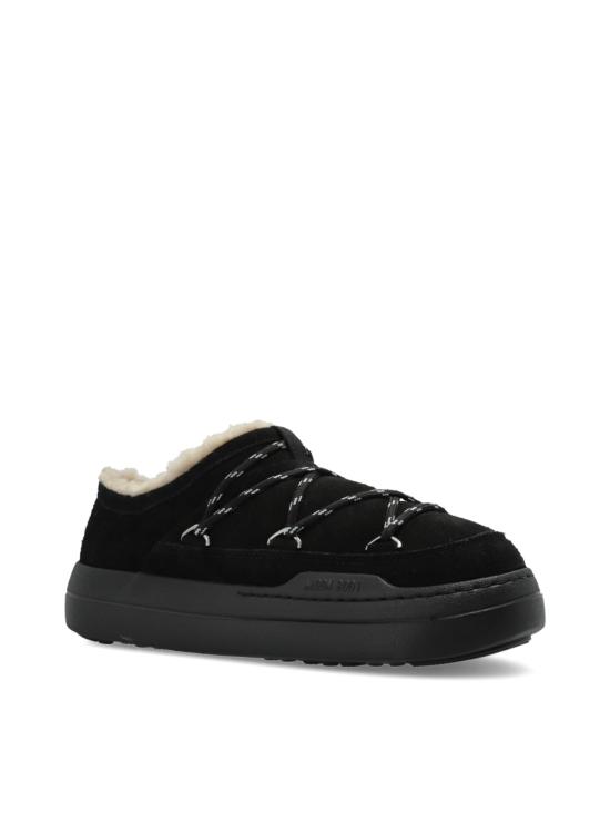 26FW 문부츠 뮬/슬리퍼 80D2470210N001 BLACK