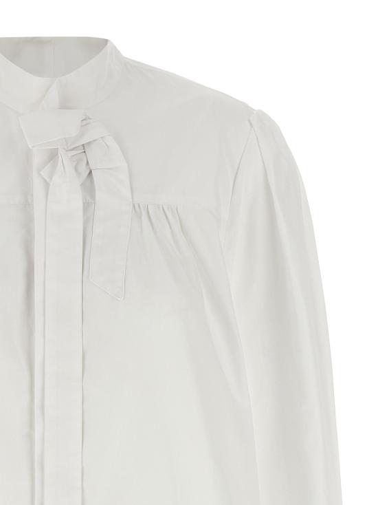 25FW 프라다 블라우스 PR315355BM WHITE - PRADA