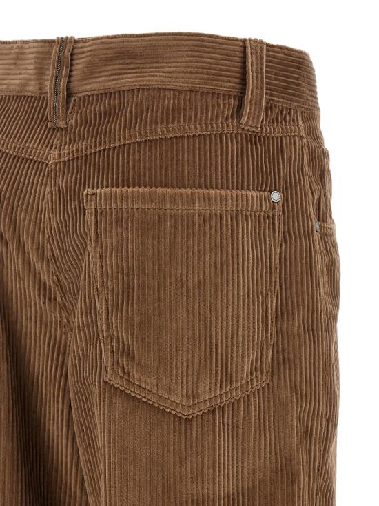 26FW 브루넬로 쿠치넬리 팬츠 BR340929BM BROWN - BRUNELLO CUCINELLI