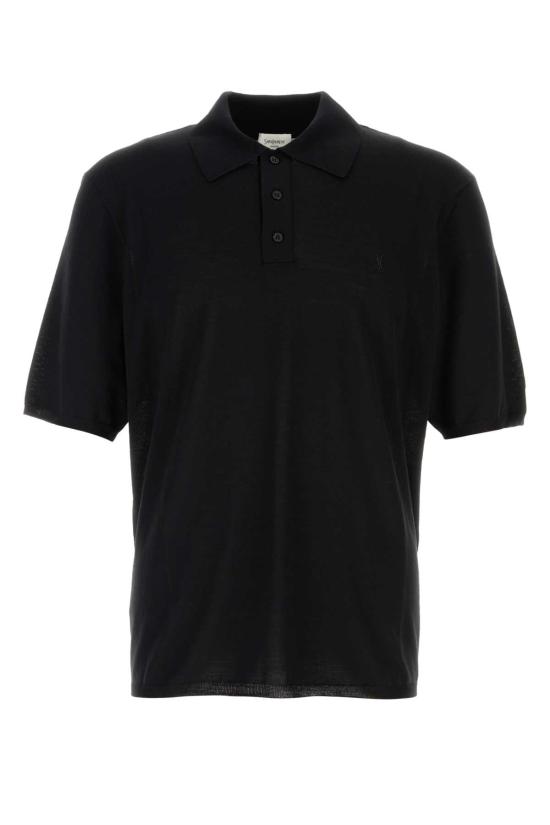 25FW 생로랑 탑 841679Y75YW 1000 BLACK
