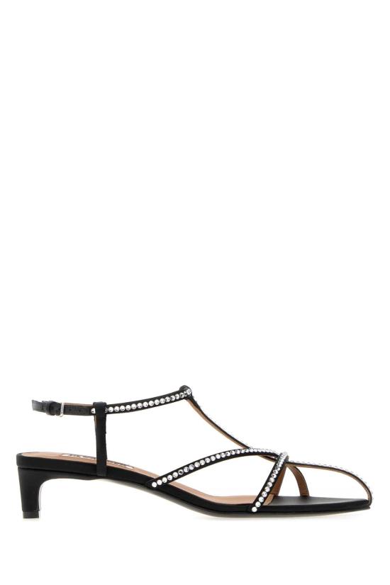 26FW 질샌더 샌들 J15WP0184P7551 001 BLACK