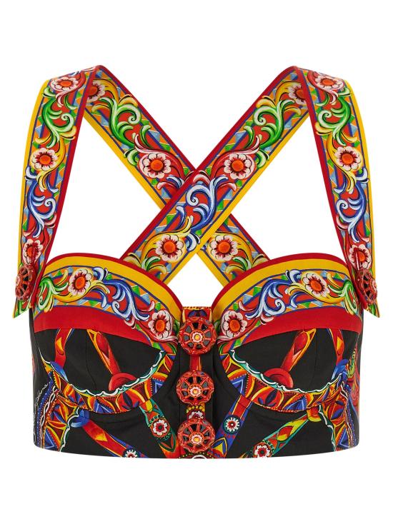26FW 돌체앤가바나 블라우스 DO341195BM MULTICOLOR