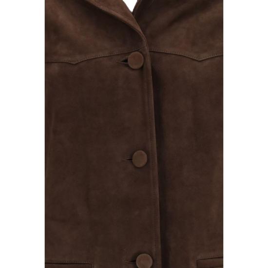 26FW 토리버치 자켓 TO176337204BB BROWN - TORY BURCH