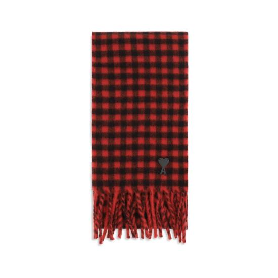 26FW 아미 머플러/스카프 AMUSF699AW0059A252BB RED
