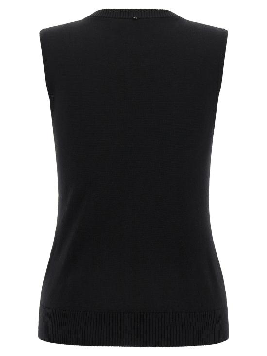 26FW 스포트막스 민소매 티셔츠 SP341222BM BLACK - SPORTMAX