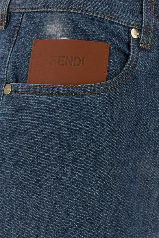 26FW 펜디 데님 팬츠 FLP863AW8H F0QB0 NAVY - FENDI
