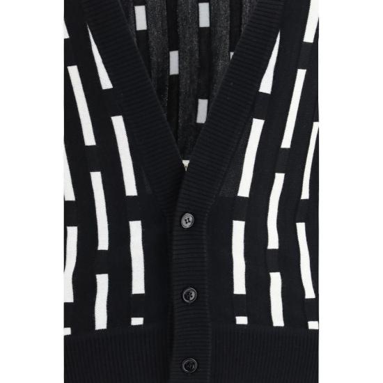 26FW 베르사체 가디건 VE10268631A190532B020BB BLACK - VERSACE