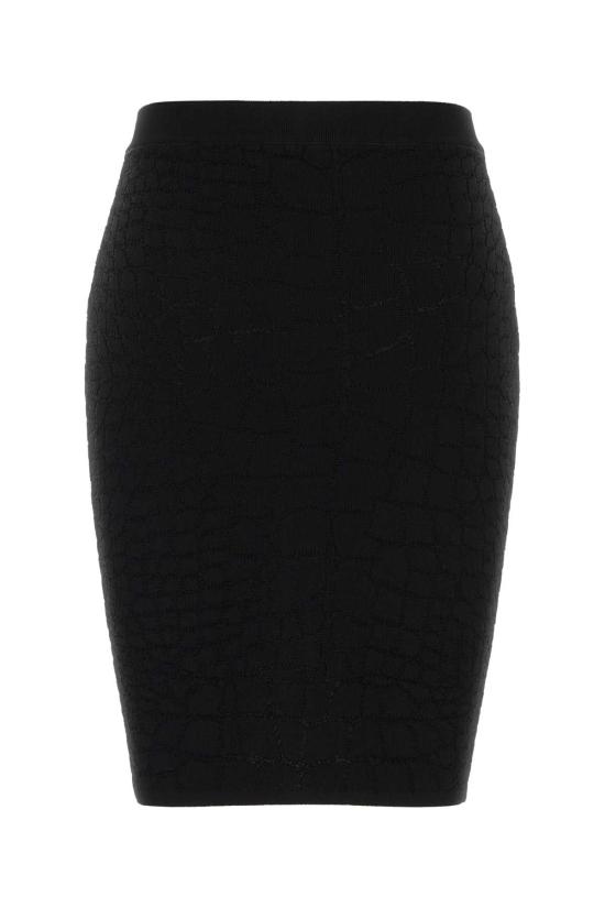 25FW 발망 스커트 FF0LC290KJ14 0PA BLACK - BALMAIN