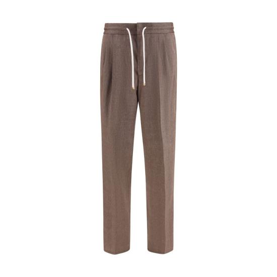 26SS 브루넬로 쿠치넬리 팬츠 BRMZ408E1710C009BB BROWN