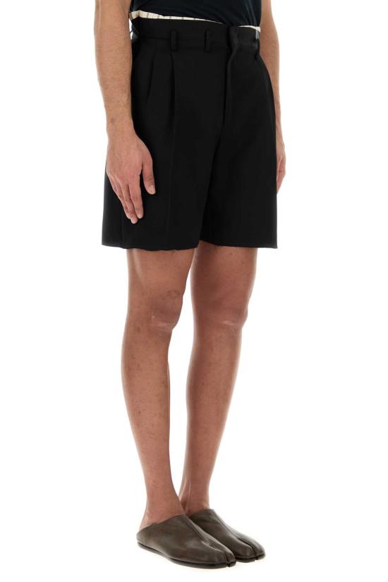 26SS 마르지엘라 숏팬츠 S50MU0093M35693 900 BLACK - MAISON MARGIELA