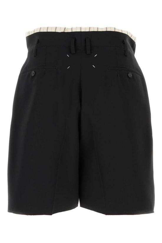 26SS 마르지엘라 숏팬츠 S50MU0093M35693 900 BLACK - MAISON MARGIELA